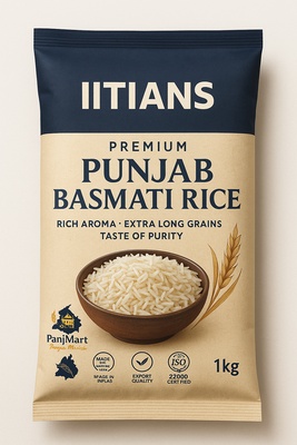 IITIΛNS Panjab – 1121 Extra Long & Slender (~8.3 to 8.5 mm) Grain Basmati